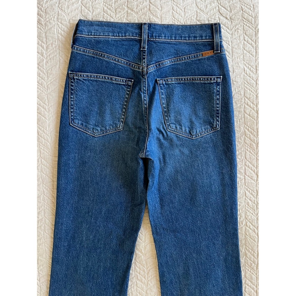 AYR The LaLa 90s Straight Leg Jean in True Story Size 26 Mid Blue Denim - Picture 8 of 8